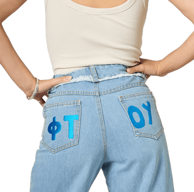 HIGH WAISTED JEANS 